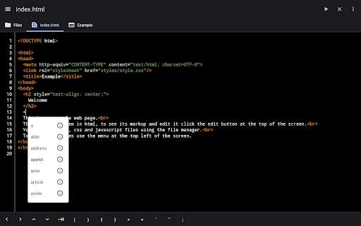 WebCode - html, css, js ide screenshot 18
