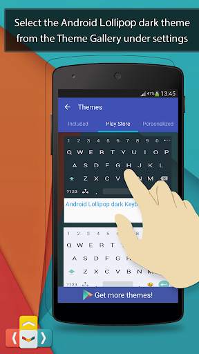aitype Lollipop Keyboard theme screenshot 4