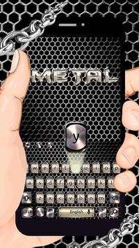 Black Metal Keyboard Theme screenshot 1