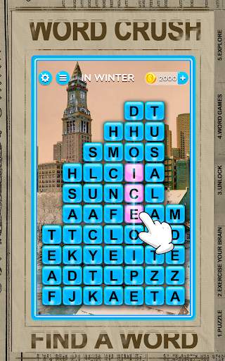 Word Crush - Fun Puzzle Game screenshot 1