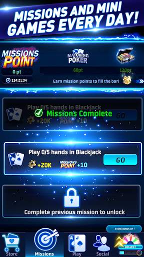 Blackjack - Online Poker Games 4 تصوير الشاشة