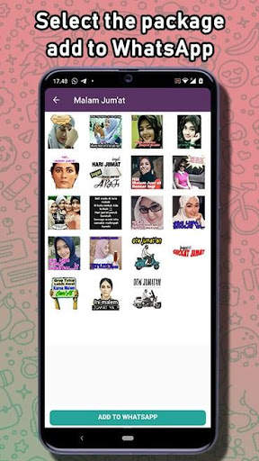 TOP Sticker Lucu Keren WAStickerApps for WhatsApp screenshot 8