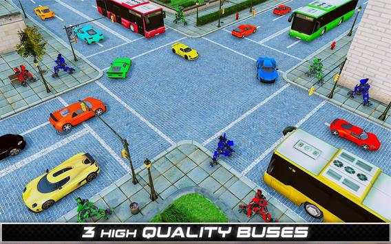 Robot Bus game - Robot Passenger Bus Simulator screenshot 8