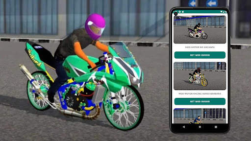 Mod Motor Drag Ceper Bussid screenshot 1