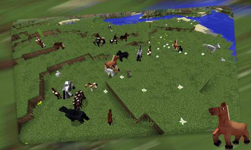 Horse mod for Minecraft PE screenshot 2