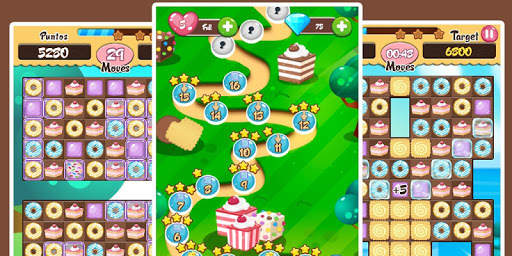 Sweet Cakes Crush screenshot 2