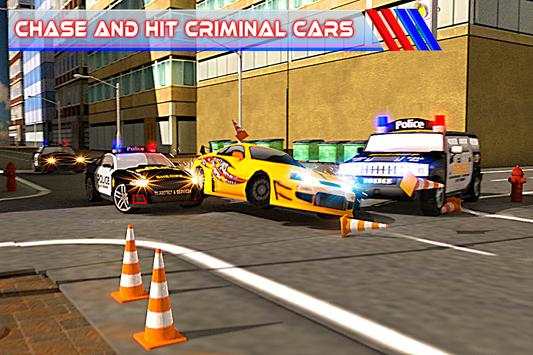 Criminal Police Car Chase 3D👮 screenshot 1