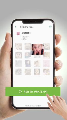 Animated Baby Stickers For Whatsapp screenshot 3