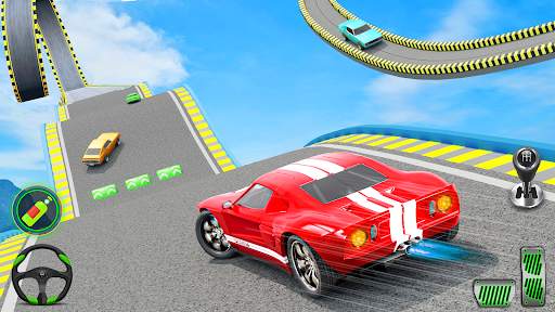 Impossible Mega Ramp Car Stunt screenshot 1