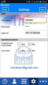 IMO Dialer Plus screenshot 2