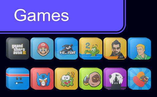 Pixel Cubic 3D - Icon Pack screenshot 3