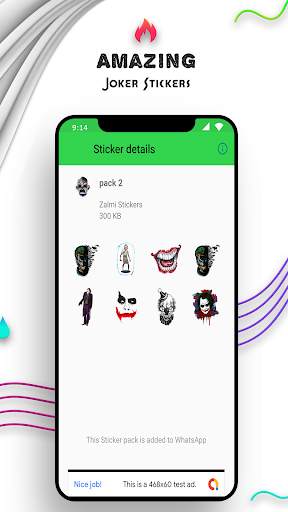 WAStickerApps - Joker Stickers For Whatsapp screenshot 4