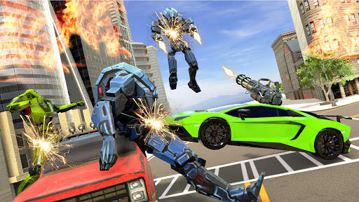 Robot Car Permainan Robot Game screenshot 5