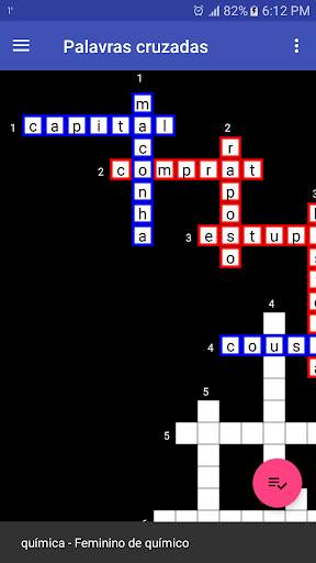 Palavras cruzadas screenshot 3
