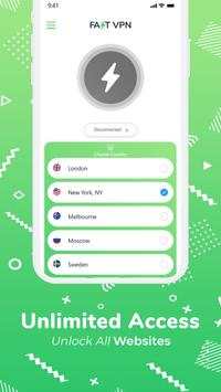 Fast VPN - Free, Unlimited & Secure VPN screenshot 4