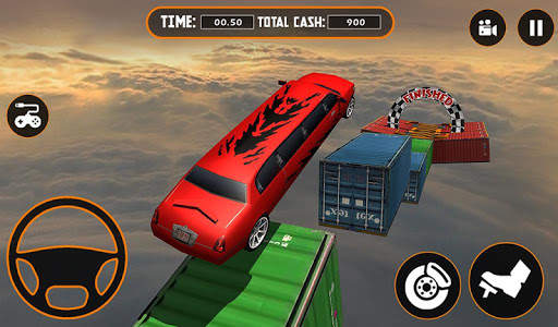 Impossible Limo Driving stunt Simulator-Tracks 17 screenshot 9