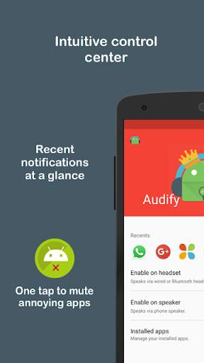 Audify - Notification Reader screenshot 2