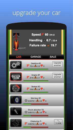 A1 Racing Manager - Motorsport screenshot 1