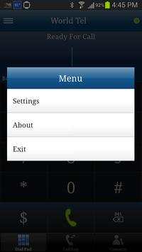 World Tel screenshot 2
