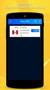 Peru VPN screenshot 3