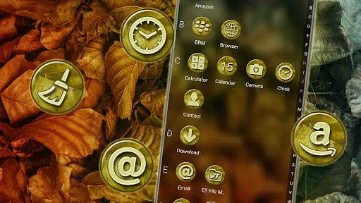 Dry Leaves Theme Launcher screenshot 3
