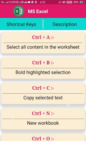 Computer Shortcut Keys (300 Keyboard ShortcutKeys) screenshot 6