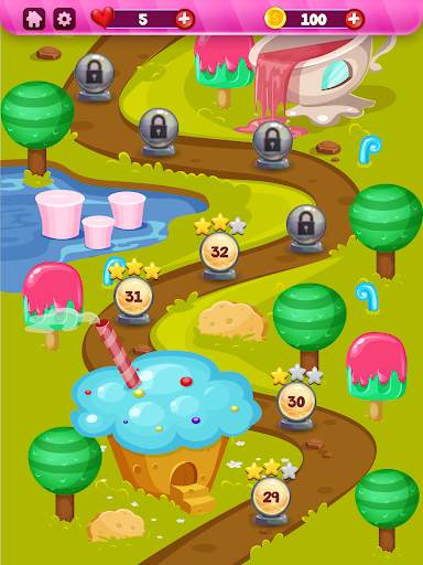 Bubble Candy Ball Pop Rush screenshot 7