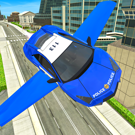 Flying Car Game Robot Game icon