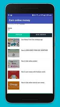 Online Earning screenshot 2
