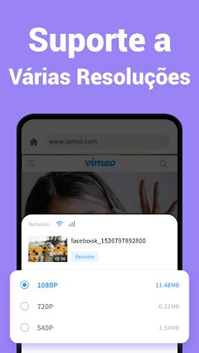 Aplicativo de Download de Vídeo HD-2021 screenshot 2