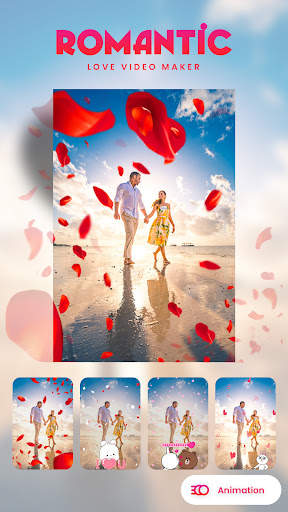 Romantic Love Video Maker screenshot 3