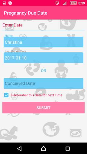 Pregnancy Due Date Calculator screenshot 3