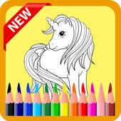 Coloring Book - Unicorn Drawing Game 1.0