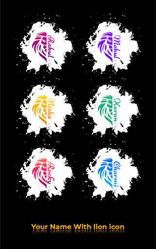 Name Shadow Art Wallpaper : Name Art Photo Editor screenshot 23