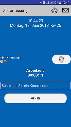 My Time Star - Zeiterfassung screenshot 2