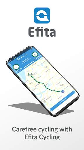 Efita cycling– route app screenshot 1