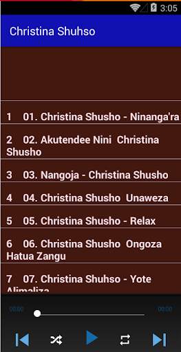 Christina shusho songs offline screenshot 3