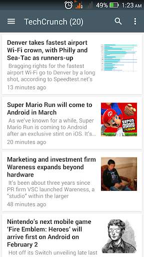 Tech News 3 تصوير الشاشة
