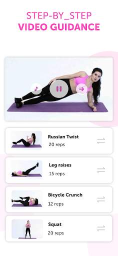 FitHer: Workout for women screenshot 3