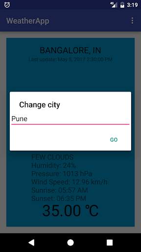 My Weather screenshot 2
