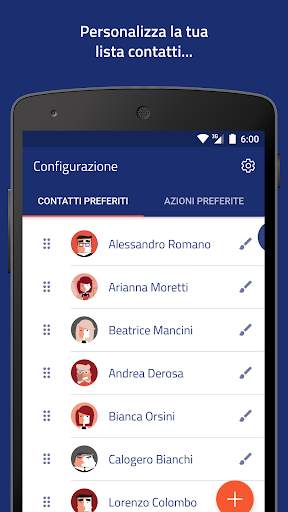 Veer contacts widget screenshot 4