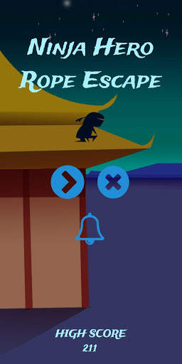 Ninja Hero: Rope Escape screenshot 1