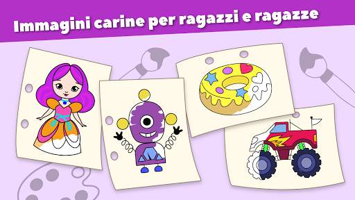 Gioco da colorare per bambini screenshot 2