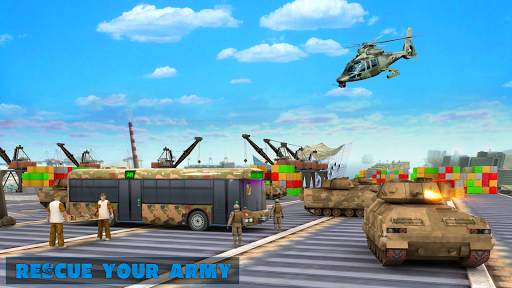 US Army Flying Bus War Rescue Mission screenshot 3