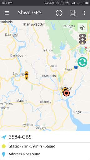 Shwe GPS screenshot 5