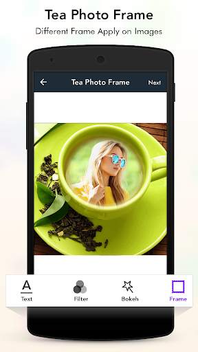 Tea Photo Frame screenshot 1