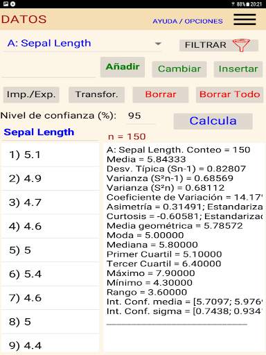 StatSuite (Statistics Suite) screenshot 11