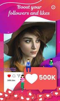 TikTok & Insta Followers ,Likes & Fans Free screenshot 2
