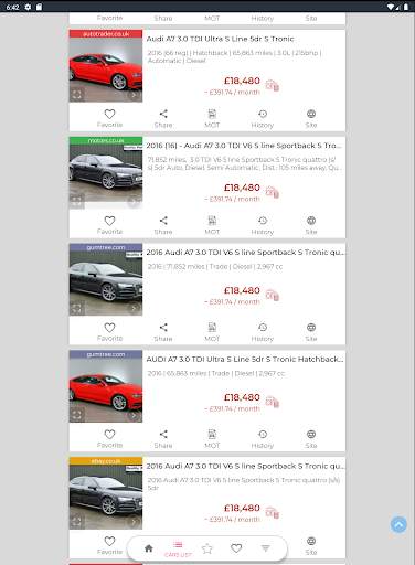 Cars Finder UK स्क्रीनशॉट 4