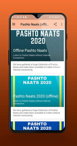 Offline Pashto Naats 2020 screenshot 1